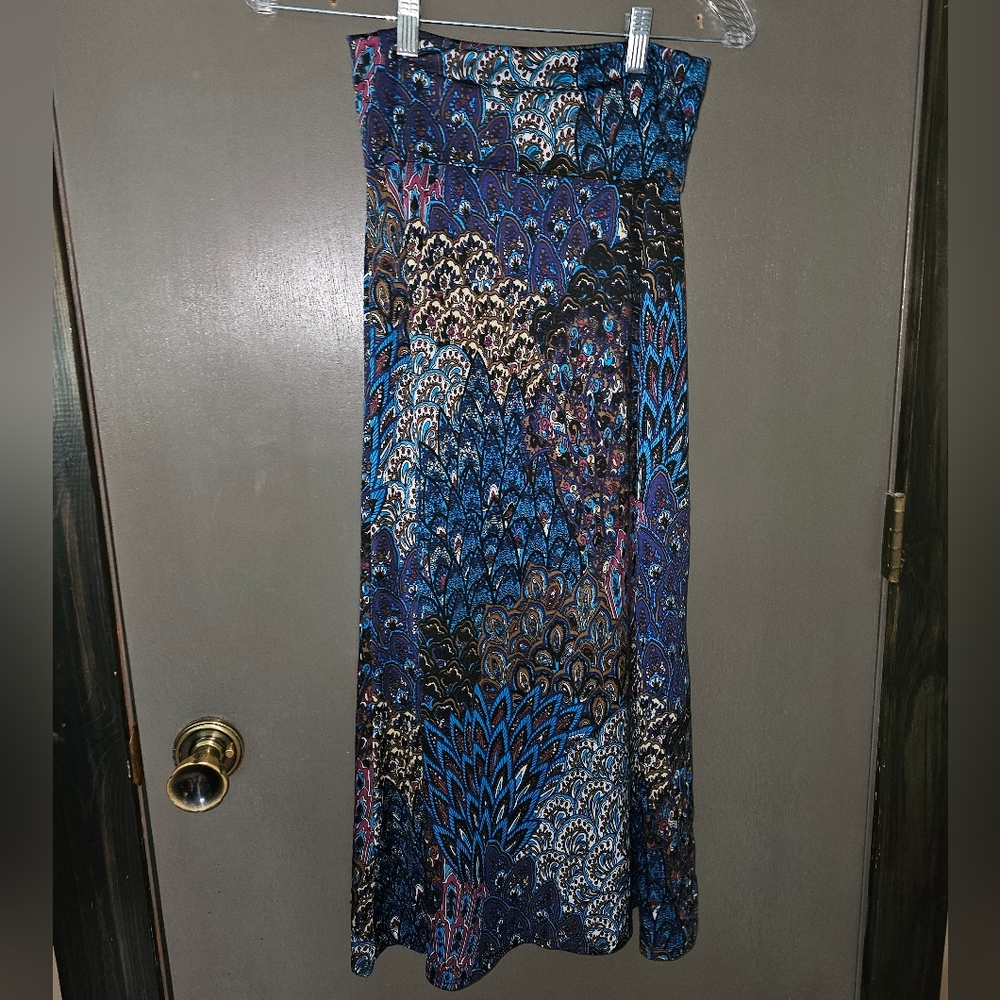 Vibrant Long Skirt